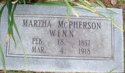 Martha <I>McPherson</I> Winn 