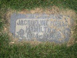 Jacqueline <I>Jones</I> Hamilton 