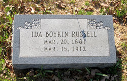 Ida <I>Boykin</I> Russell 