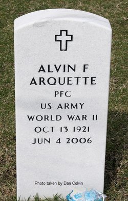 PFC Alvin F. Arquette 