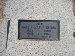 Mattie Mable <I>Beard</I> Brown 