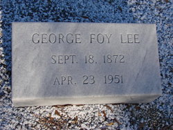 George Foy Lee 