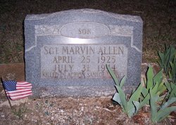Sgt Marvin Allen 