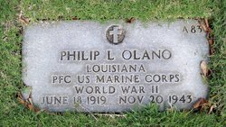 PFC Philip Lawrence Olano 