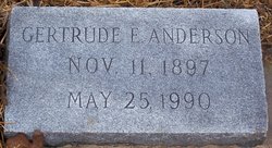 Gertrude E. <I>Morrison</I> Anderson 