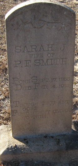 Sarah Jane <I>Parker</I> Smith 