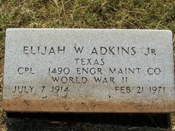 Elijah W Adkins Jr.