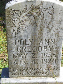Poly Ann <I>Anderson</I> Gregory 