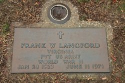 Frank W Langford 