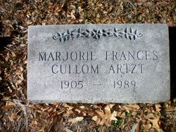 Marjorie Frances <I>Cullom</I> Artzt 