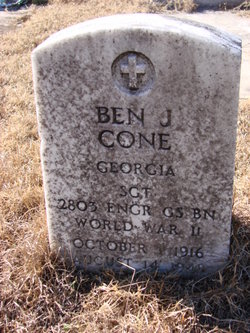 Ben J Cone 