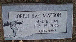 Loren Ray Matson 