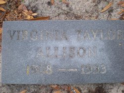 Virginia <I>Taylor</I> Allison 