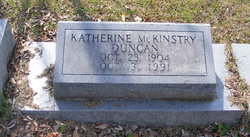 Katherine <I>McKinstry</I> Duncan 