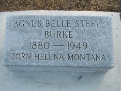 Agnes Belle <I>Steele</I> Burke 