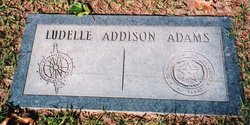 Lu Delle <I>Addison</I> Adams 