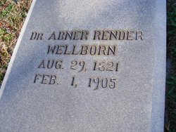 Dr Abner Render Wellborn 