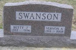 Betty Jane <I>Applegren</I> Swanson 