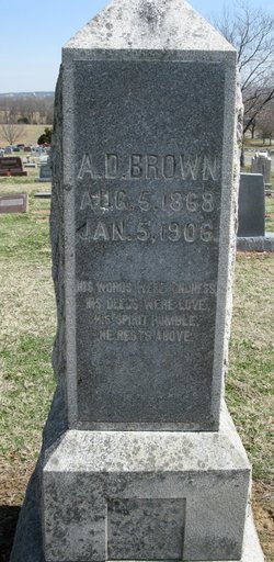 Allen Dow “A.D.” Brown 
