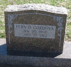 Fern <I>Dickey</I> Cordova 