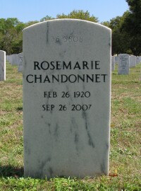 Rose Marie <I>Robillard</I> Chandonnet 