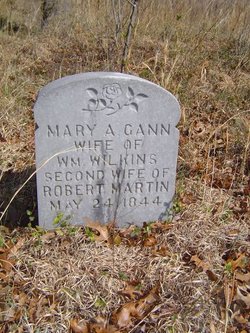 Mary Ann “Polly” <I>Gann</I> Martin 