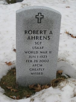 SGT Robert A Ahrens 