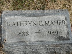 Kathryn Genevieve “Kate” <I>Norton</I> Maher 
