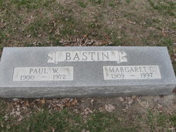 Margaret <I>Calvin</I> Bastin 