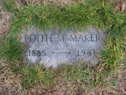 Edith M <I>Snow</I> Maker 