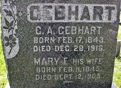 Mary Elizabeth <I>Grier</I> Gebhart 