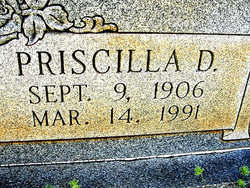 Priscilla “Cilla” <I>Davis</I> Johnson 