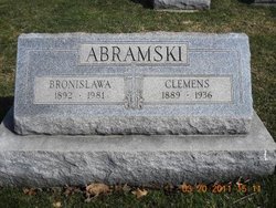 Bronislawa “Bernice” <I>Chulinski</I> Abramski 