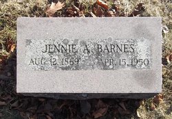 Jennie A. <I>Currier</I> Barnes 