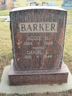 Adelaide M “Addie” <I>Clark</I> Barker 