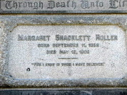 Margaret Rector <I>Shacklett</I> Roller 