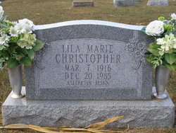 Lila Marie Christopher 