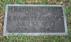 H. Katherine <I>Lukes</I> Cooksey 