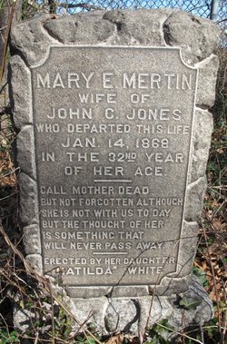 Mary E. <I>Mertin</I> Jones 