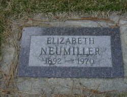 Elizabeth <I>Fischer</I> Neumiller 