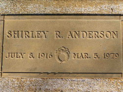 Shirley Rosabelle <I>Cammer</I> Anderson 