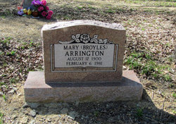 Mary <I>Broyles</I> Arrington 