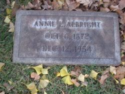 Annie Louise <I>Sterner</I> Albright 