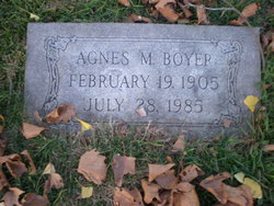 Agnes M. Boyer 