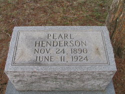 Pearl <I>Hester</I> Henderson 