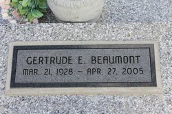 Gertrude Ellen <I>Lewis</I> Beaumont 