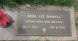 Reba Lee <I>Littlefield</I> Daniell 