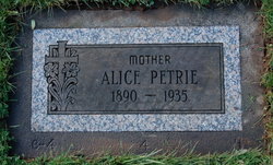 Alice May <I>Powell</I> Petrie 