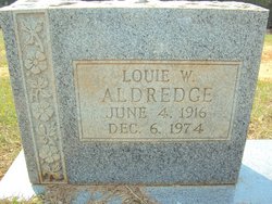 Louie Wiley Aldredge 
