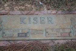 Mrs Susie Frances <I>Walker</I> Kiser 